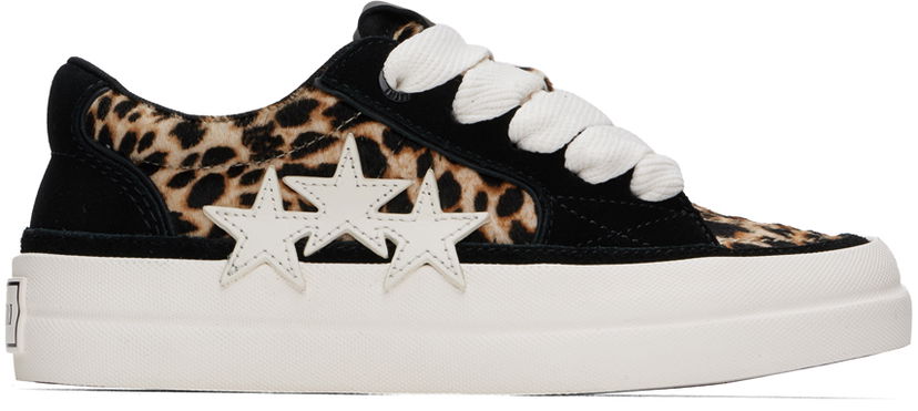 Superge in čevlji AMIRI Leopard Sunset Skate Low Črna | AMFOSR1069