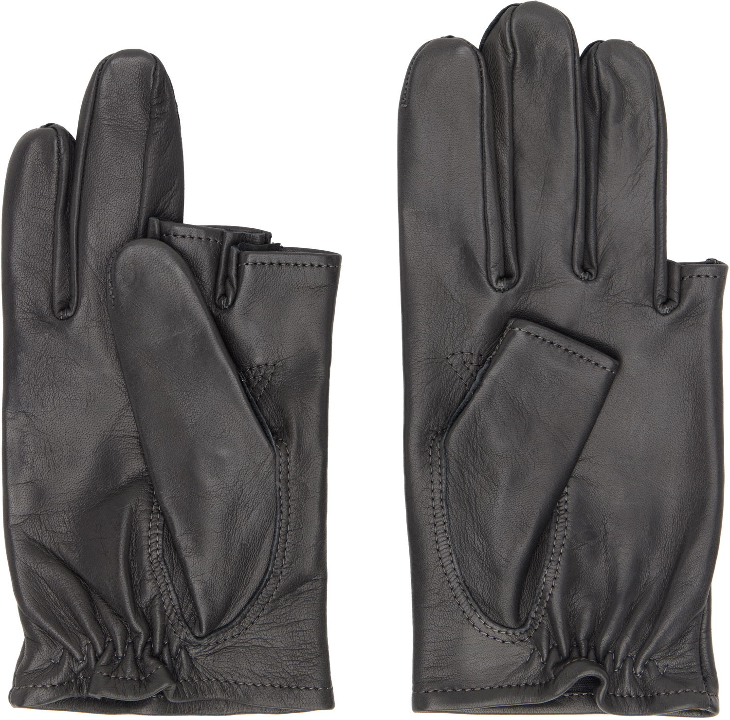 Rokavice OUR LEGACY Our Legacy Hang Loose Leather Gloves Rjava | A2258HDL, 1