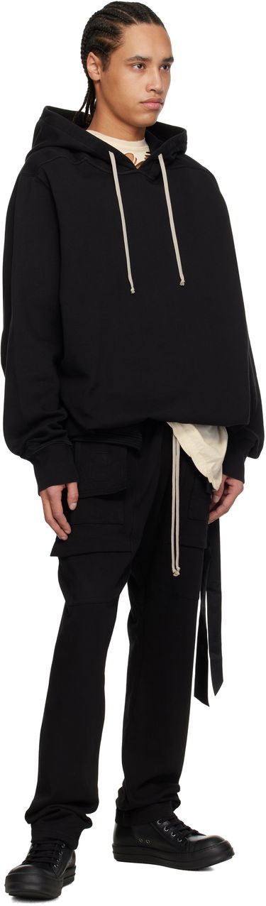 Pulover Rick Owens Rick Owens DRKSHDW Hollywood Oversized Hoodie Črna | DU01E3262 FP, 3