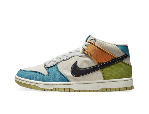 Superge in čevlji Nike Dunk Mid Pale Ivory Multi Večbarvna | DV0830-100