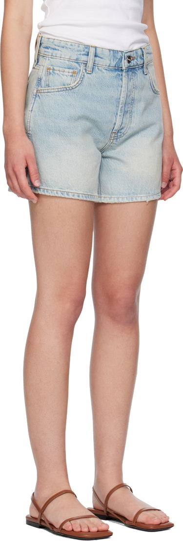 Kratke hlače Anine Bing ANINE BING Dalton Denim Shorts Modra | A-05-0355-WHD24, 4