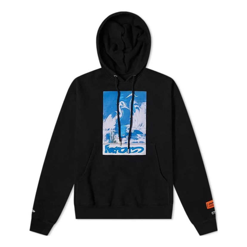 Pulover HERON PRESTON Heron Preston Herons Captcha Hoodie Črna | HMBB017S21JER0031040BLACK