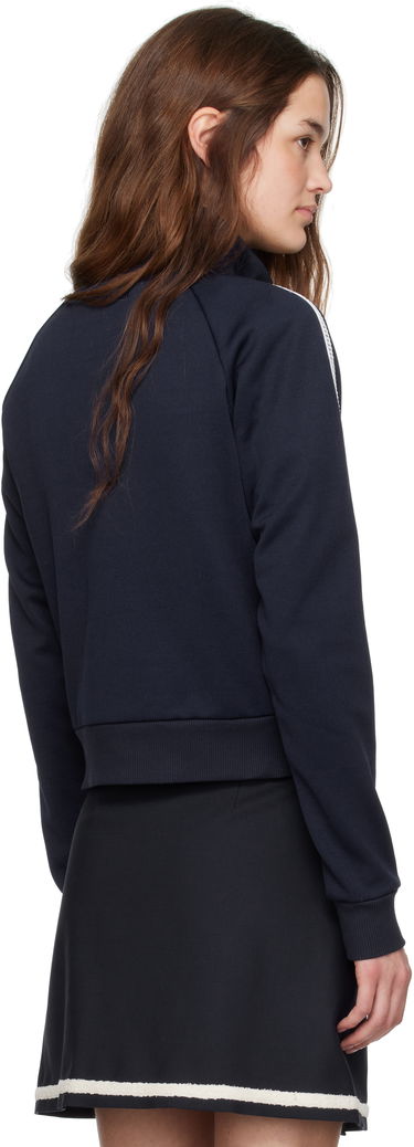 Pleteni pulover MSGM MSGM Logo Track Jacket Mornarica | 3841MDM136 257267, 2