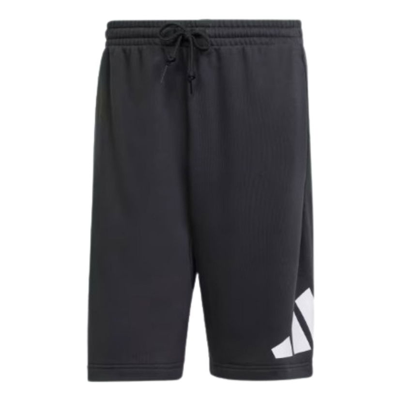 Kratke hlače adidas Originals Essentials Large Logo French Terry Shorts Črna | JE8956