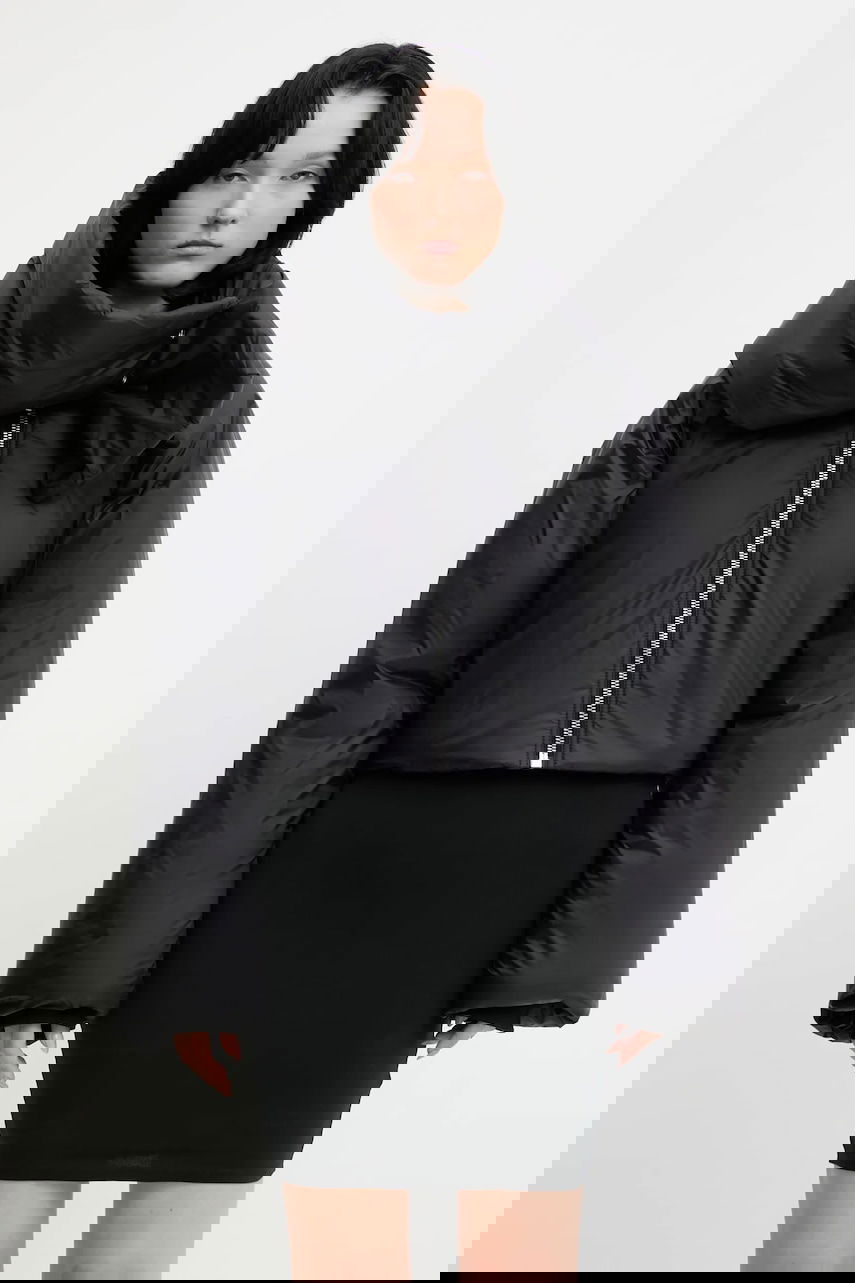 Puhovka Rick Owens Rick Owens DRKSHDW Convertible Puffer Jacket Črna | DS02E7727.NP, 0