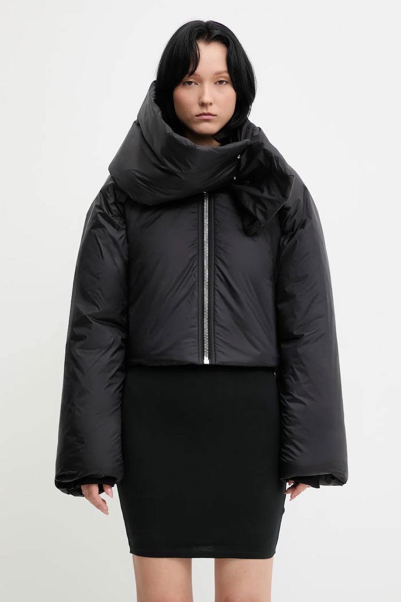Puhovka Rick Owens Rick Owens DRKSHDW Convertible Puffer Jacket Črna | DS02E7727.NP