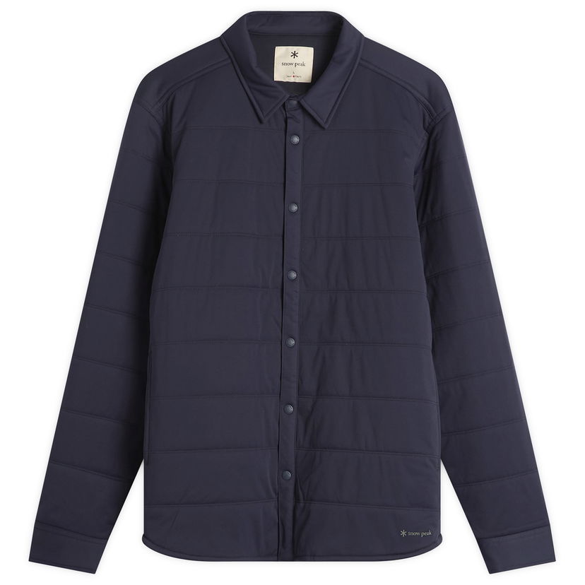 Srajce Snow Peak Flexible Insulated Shirt Mornarica | SW-25AU003-NVY