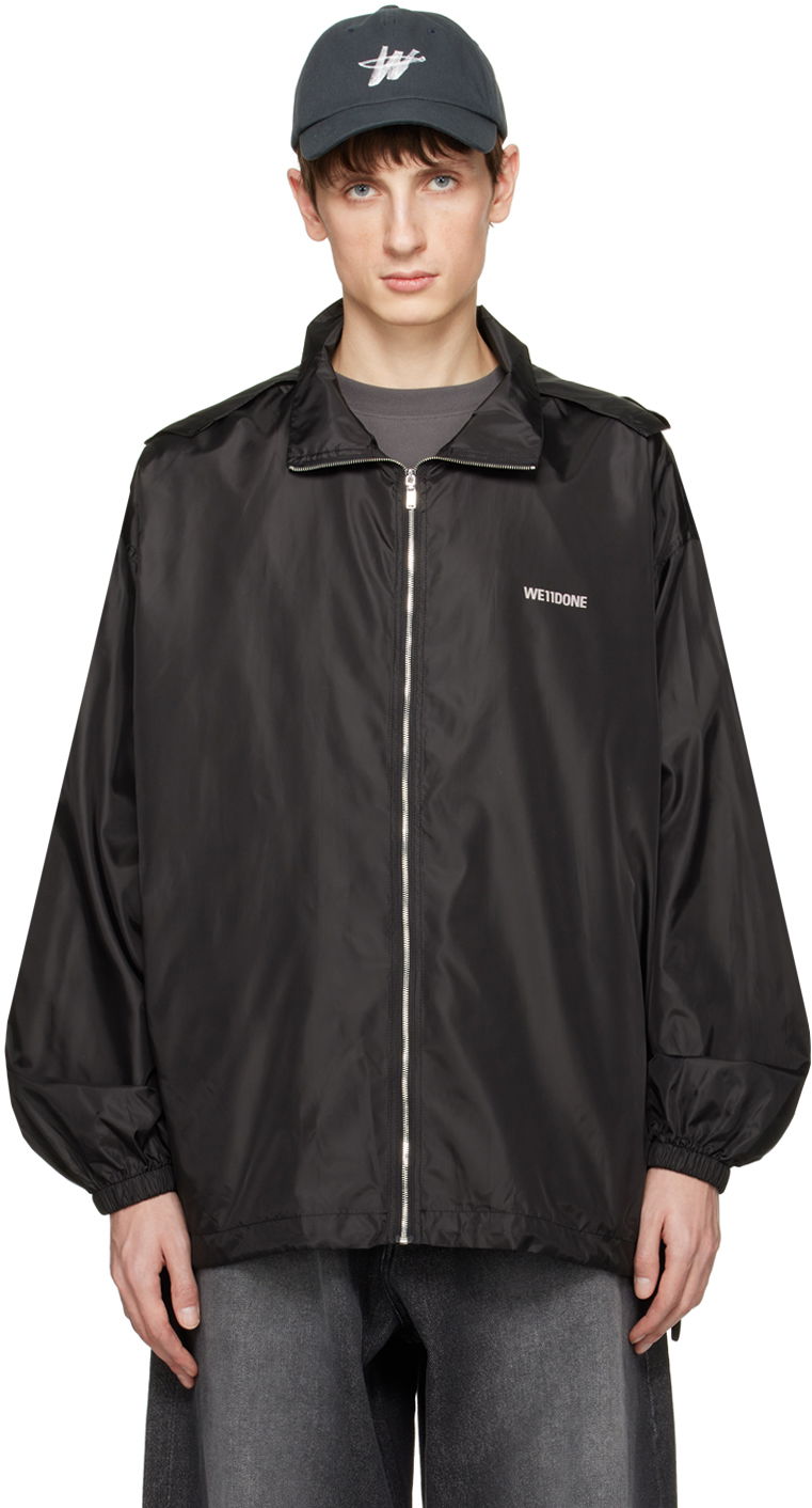 Vetrovka We11done Zip Jacket Črna | WD-JP2-20-901-U-BK