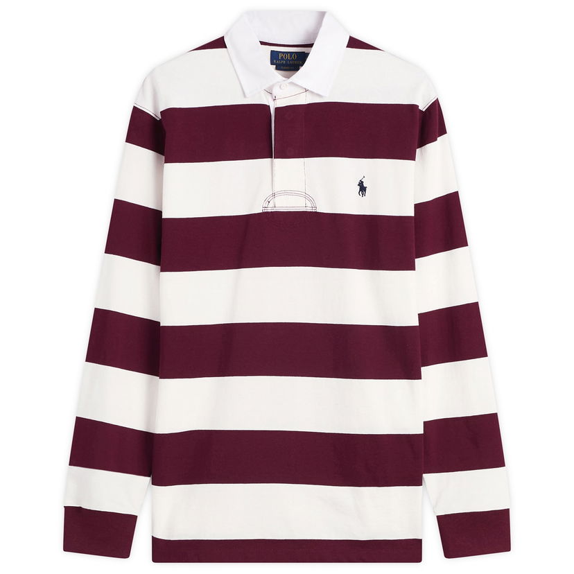 Srajce Polo by Ralph Lauren Long-Sleeve Striped Rugby Shirt Večbarvna | 710717116054-MUL
