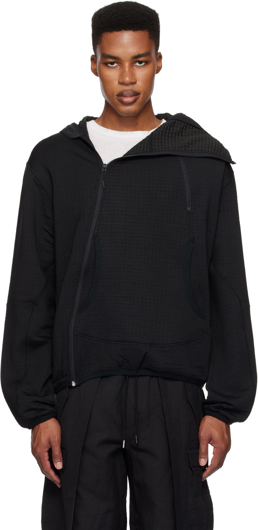 Pulover Maharishi Polartec Air Shinobi Hooded Črna | 5277
