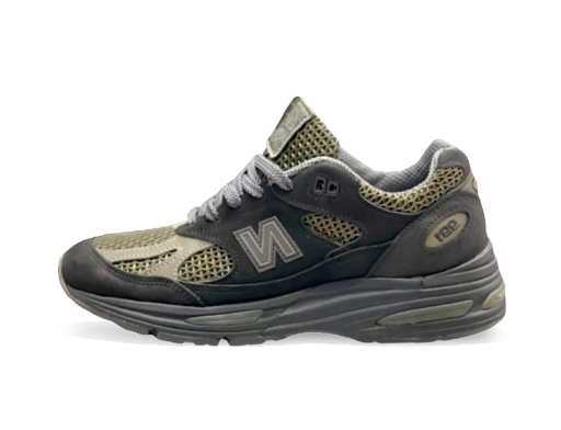 Superge in čevlji New Balance Stone Island x 991v2 "Black Olive" Črna | U991SD2