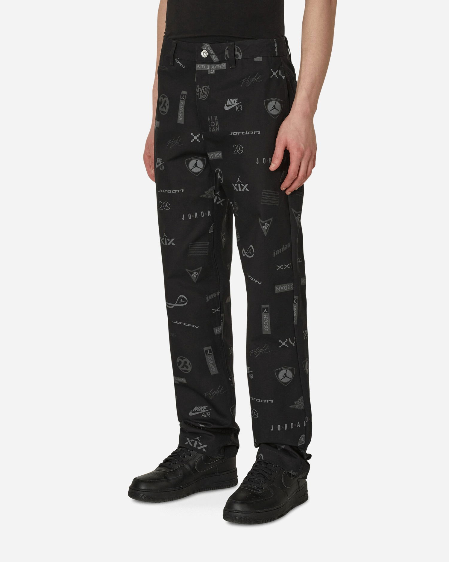 Hlače Jordan Flight Heritage Printed Pants Črna | DV7559-010, 1