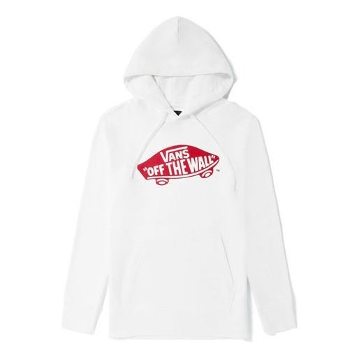 Pulover Vans Hoodie with Logo Print Bela | VN0A54N2KSF