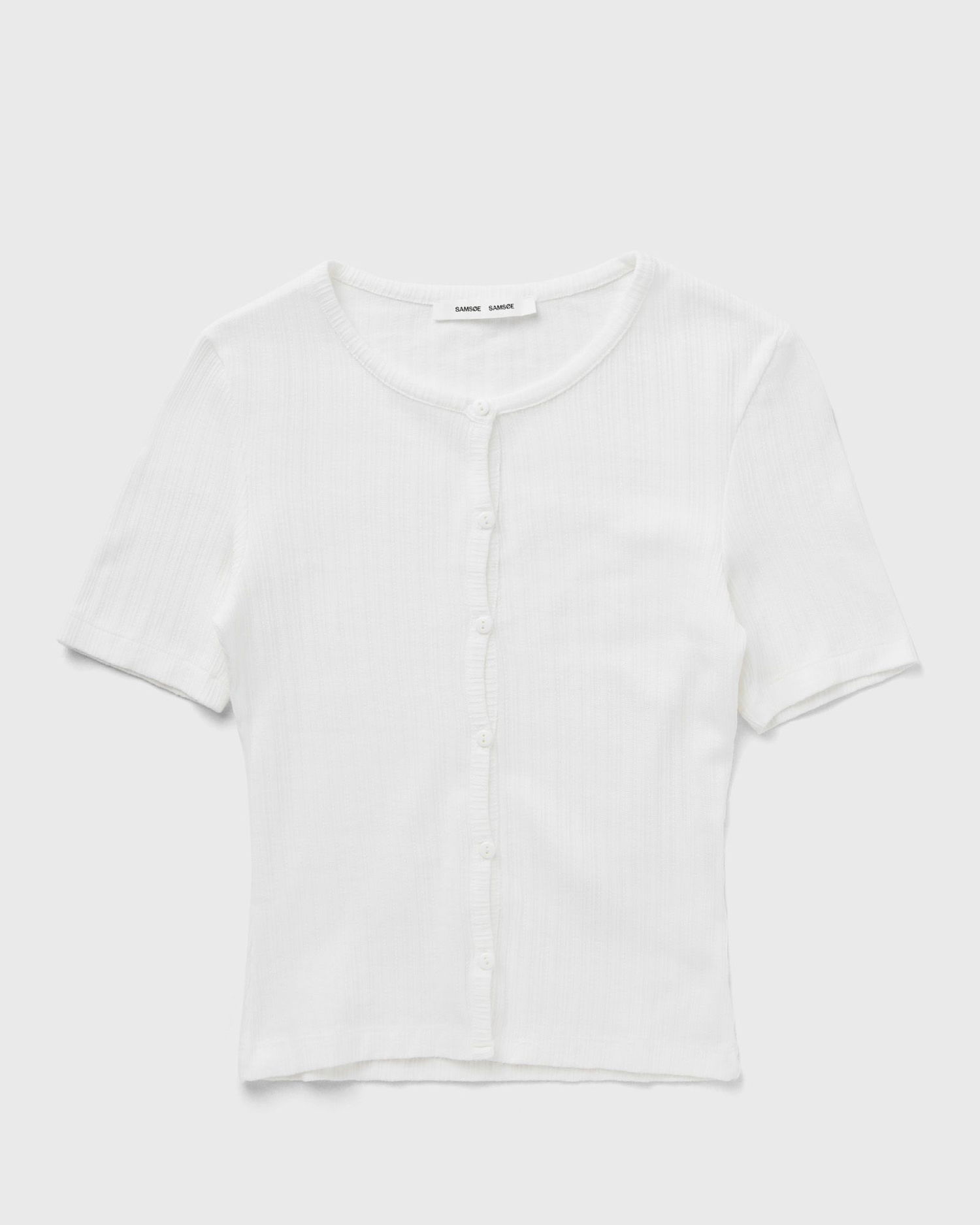Pleteni pulover Samsoe Samsoe Women's Button-Up Cardigan Bela | F25200028-WHITE, 1