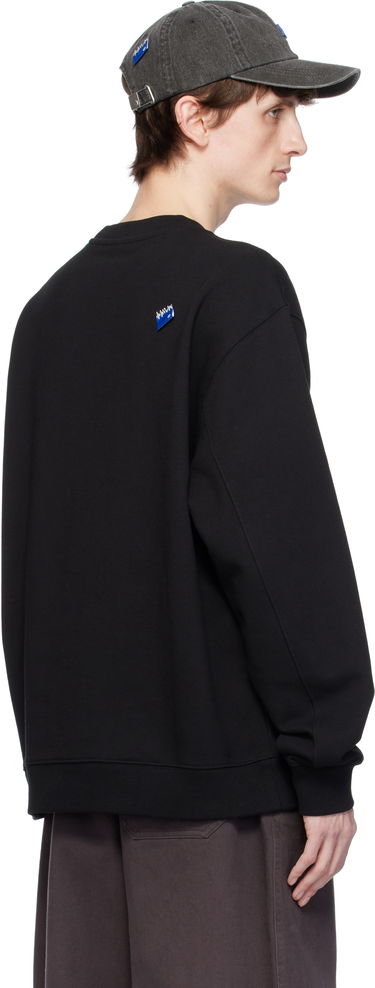 Pulover ADER ERROR ADER error Sig; TRS Tag 01 Sweatshirt Črna | BO42FYSW0101BK, 2