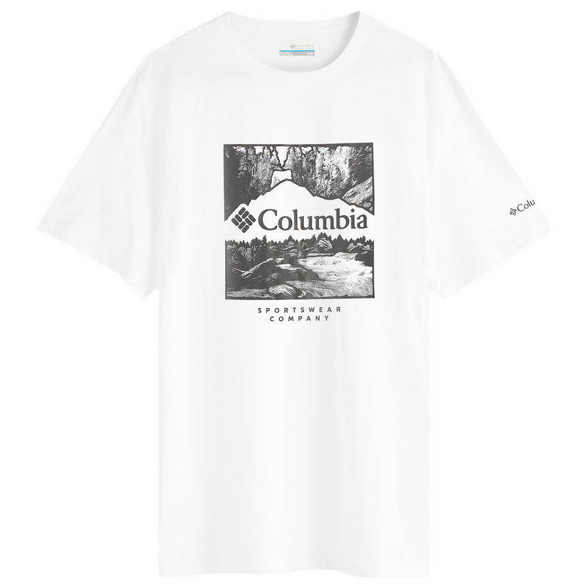 Majica Columbia CSC™ Seasonal Logo Graphic T-Shirt, Size Small Bela | 1991036-109