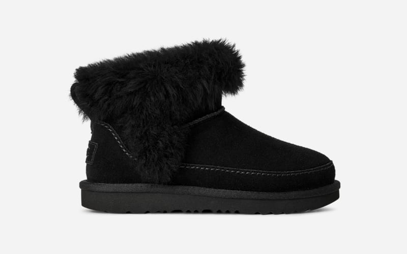 Superge in čevlji UGG Classic Ultra Mini Chalet Boot Črna | 1175950K-BLK, 0