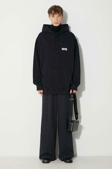 Pulover Marcelo Burlon Disco God Hoodie Črna | CMBB106F23FLE0061001, 1