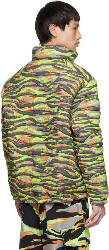 Puhovka ERL ERL Camo Down Jacket Zelena | ERL06C003, 2