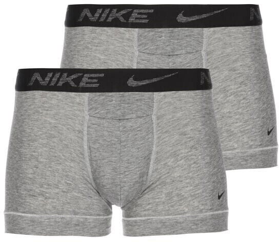 Boksarice Nike 2 Pack Boxers Siva | ke1077-mdm