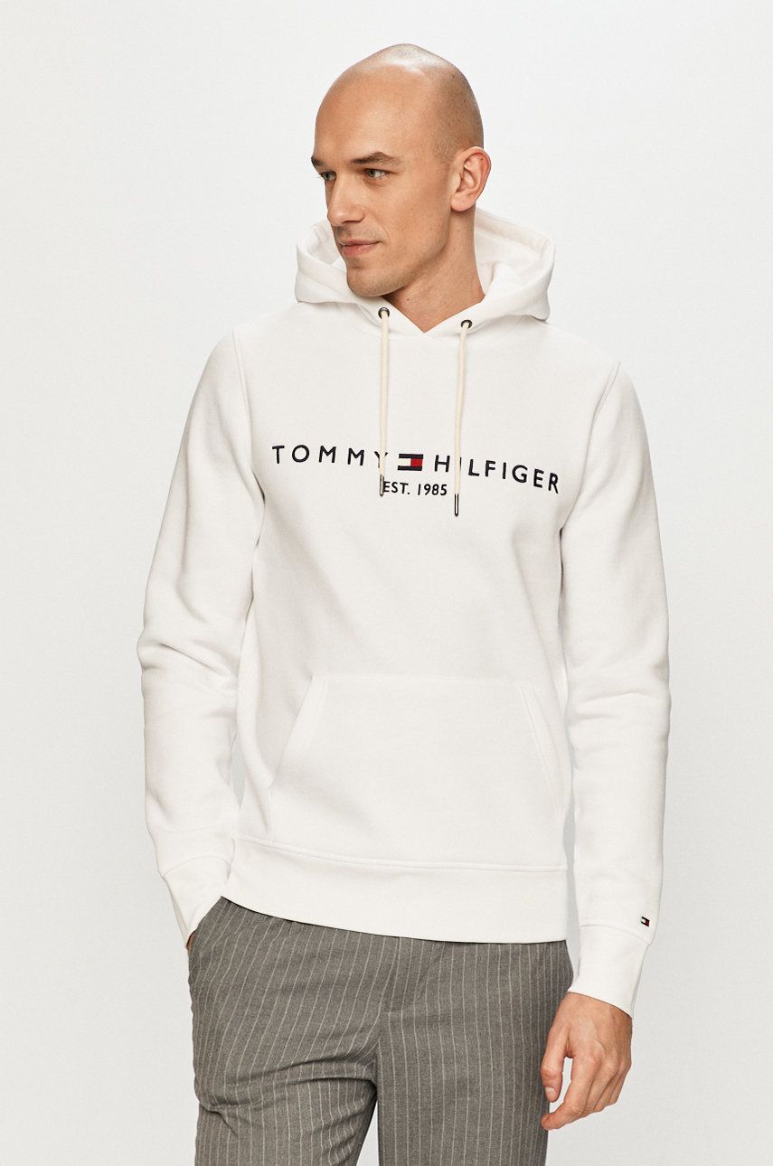 Pulover Tommy Hilfiger Hoodie Bela | MW0MW11599.4891, 0