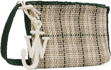 Torbica JW Anderson JW Anderson Checked Market Bag with Anchor Charm Bež | HB0720-FA0305, 1
