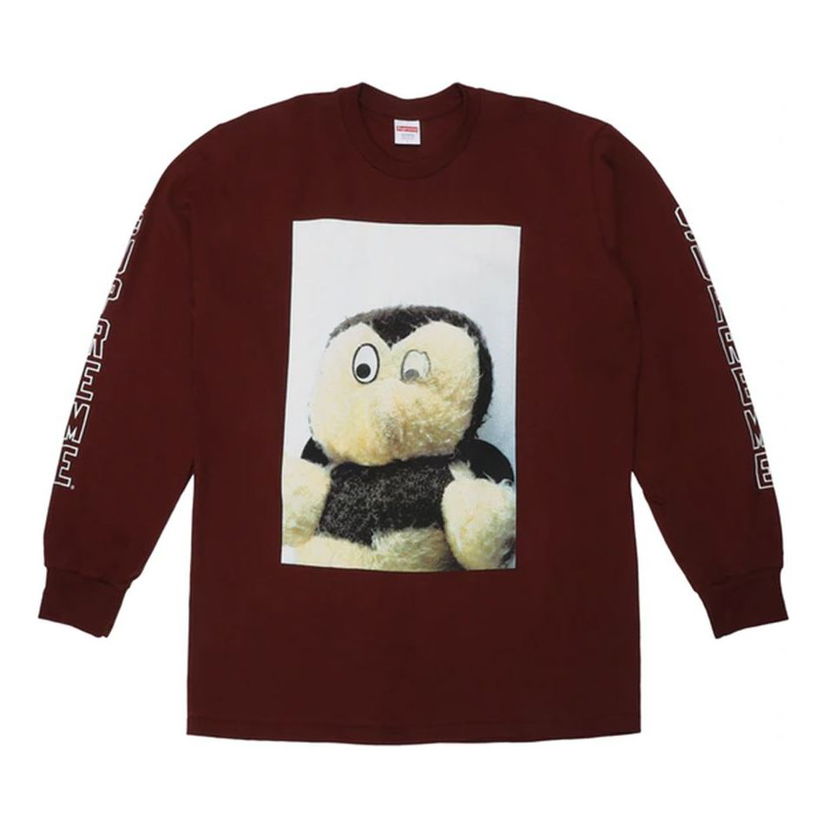 Majica Supreme Mike Kelley AhhYouth! Long Sleeve T-Shirt Bordo | SUP-FW18-000