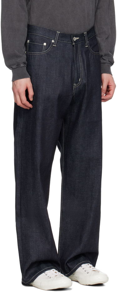 Kavbojke Neighborhood Neighborhood DP Wide Jeans Modra | 251XBNH-PTM01, 1