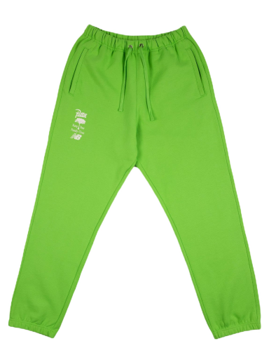 Trenirka Patta New Balance x Jogging Pants Zelena | POC-PSP-NEW-BALANCE-FAMILY-JP-001