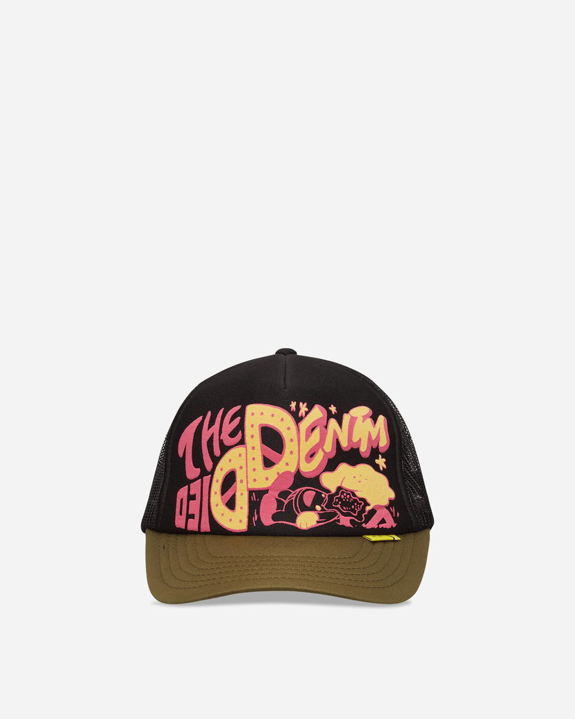 Kapa KAPITAL TH.D.D. The Denim Graphic Trucker Cap Večbarvna | K2506XH547 BLKXKHA