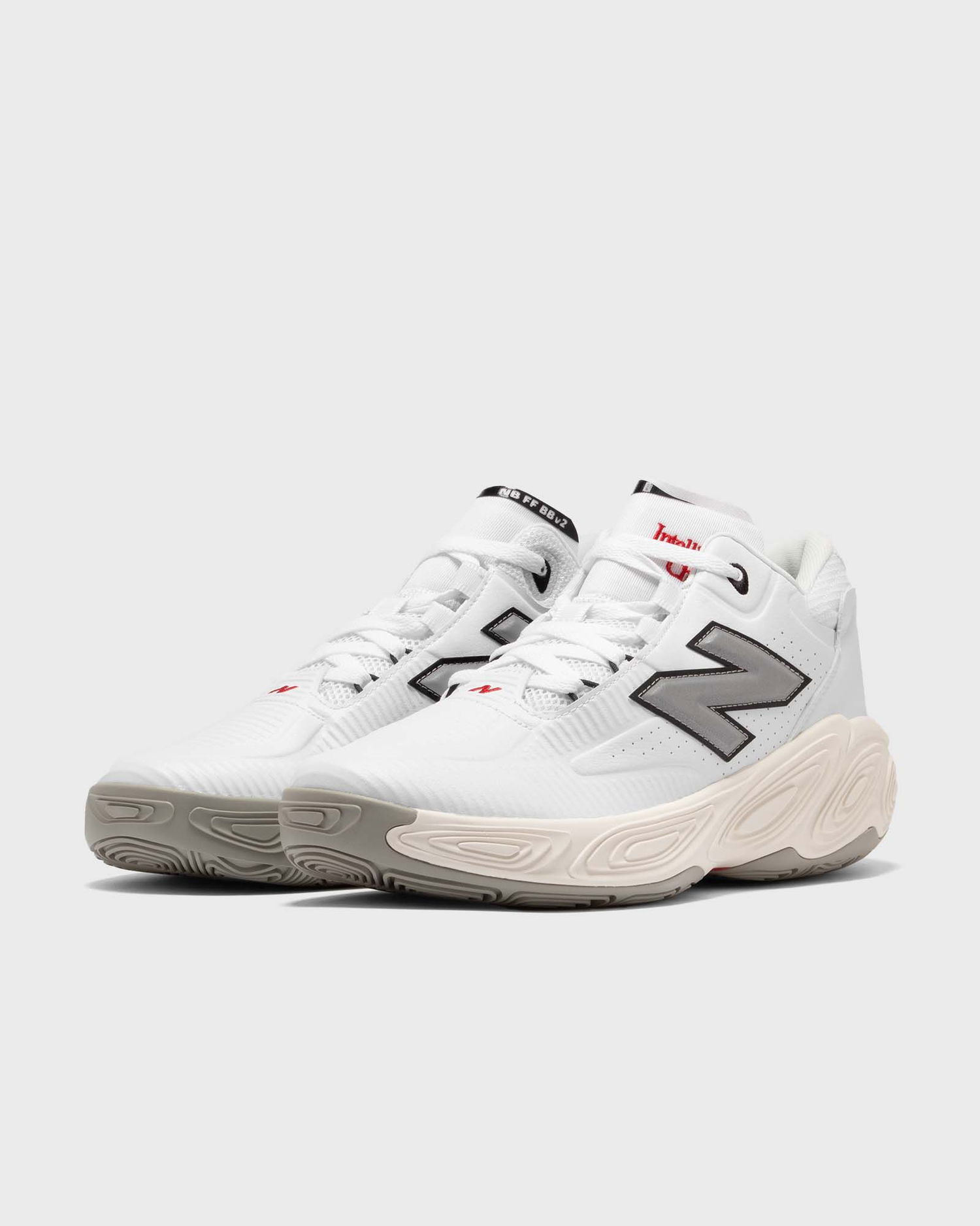 Superge in čevlji New Balance Fresh Foam BB v2 High-& Midtop Bela | BBFRSHO2, 1