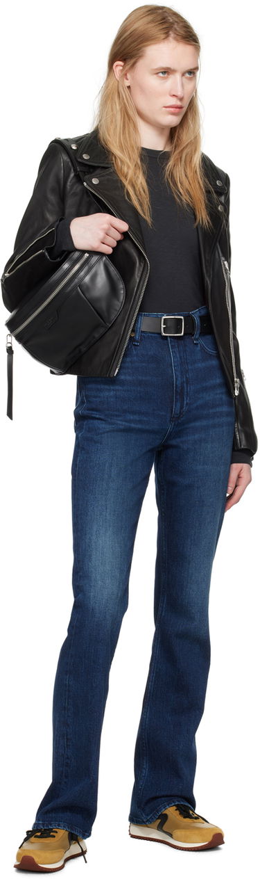 Jakna rag & bone rag & bone Mack Leather Jacket Črna | WAW19F4047LP41, 3