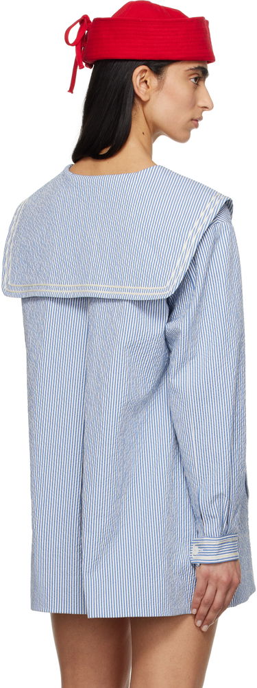 Srajce Bode Bode Club Stripe Sailor Coat Modra | WRS25JA003, 2