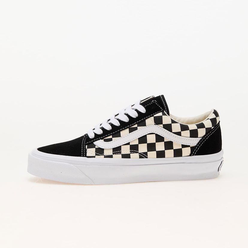 Superge in čevlji Vans Old Skool 36 LX Checkerboard Črna | VN000CQD2BO1