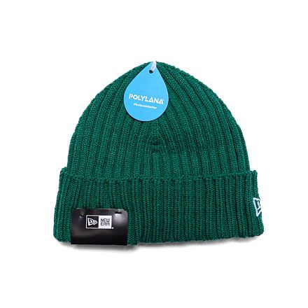 Beanie New Era Rib Short Cuff Beanie Melachite Green / White One Size Zelena | 60364235