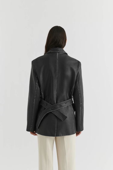 Jakna AXEL ARIGATO Attic Blazer Črna | A2113001, 3