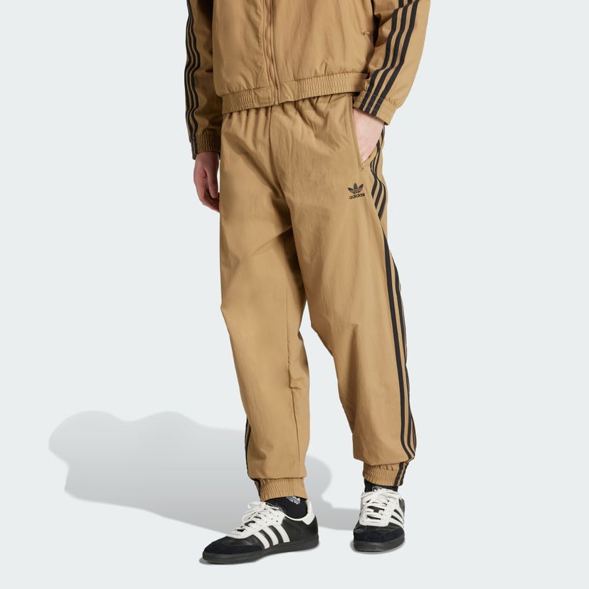 Trenirka adidas Performance Adicolor Woven Firebird Track Pants Rjava | JY1339