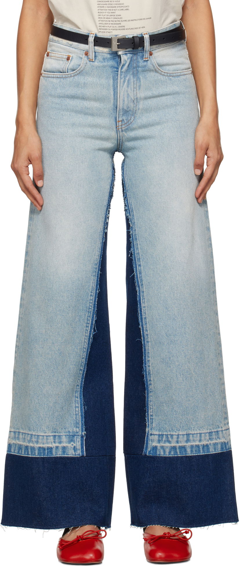 Kavbojke Maison Margiela 5 Pocket Jeans Modra | S62LB0176 S30589