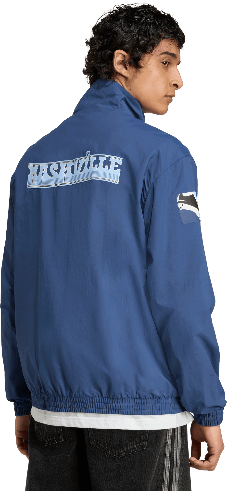 Jakna adidas Originals Nashville SC Anthem Jacket Modra | jm5024, 1