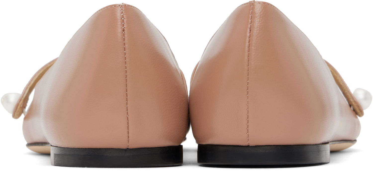 Superge in čevlji Jimmy Choo Jimmy Choo Elisa Ballerina Flats Roza | ELISA FLAT PTZ, 1