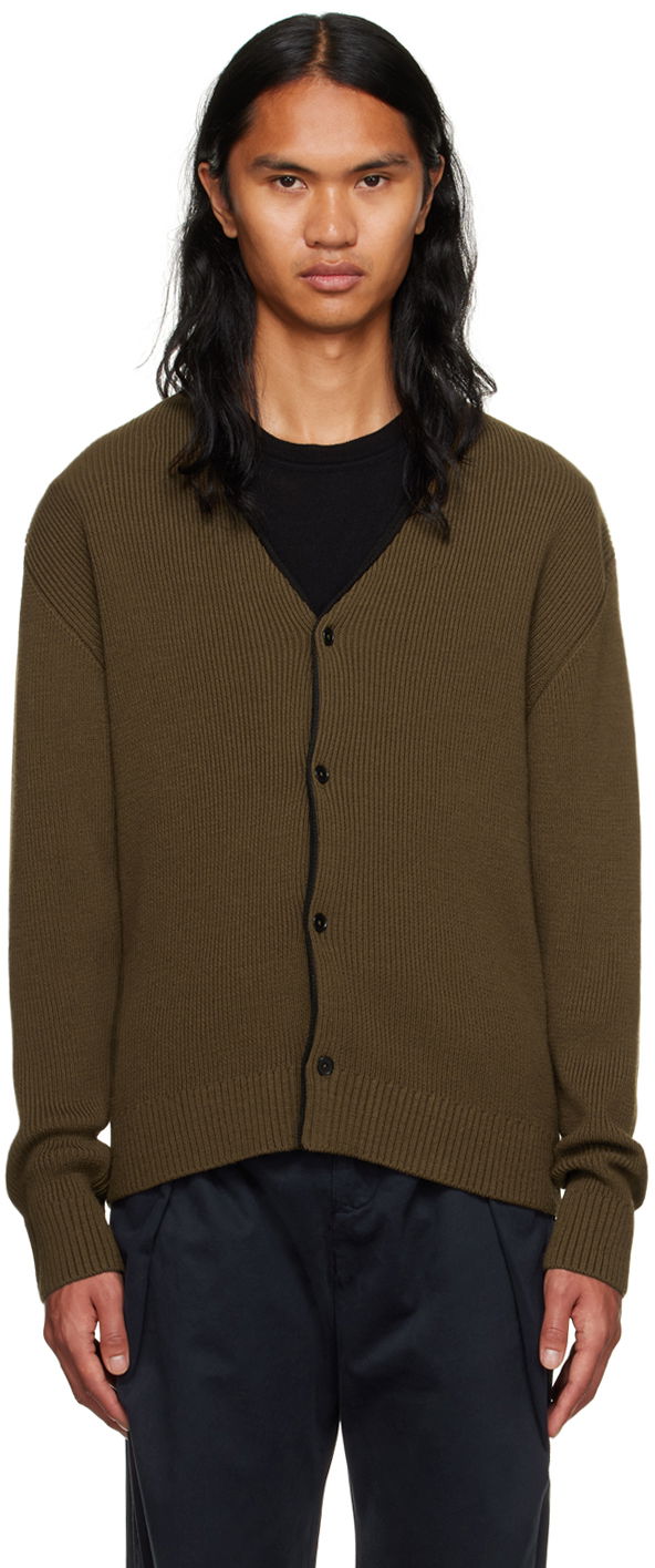 Pleteni pulover WOOD WOOD Lyle Knit Cardigan Zelena | 12335502-4041