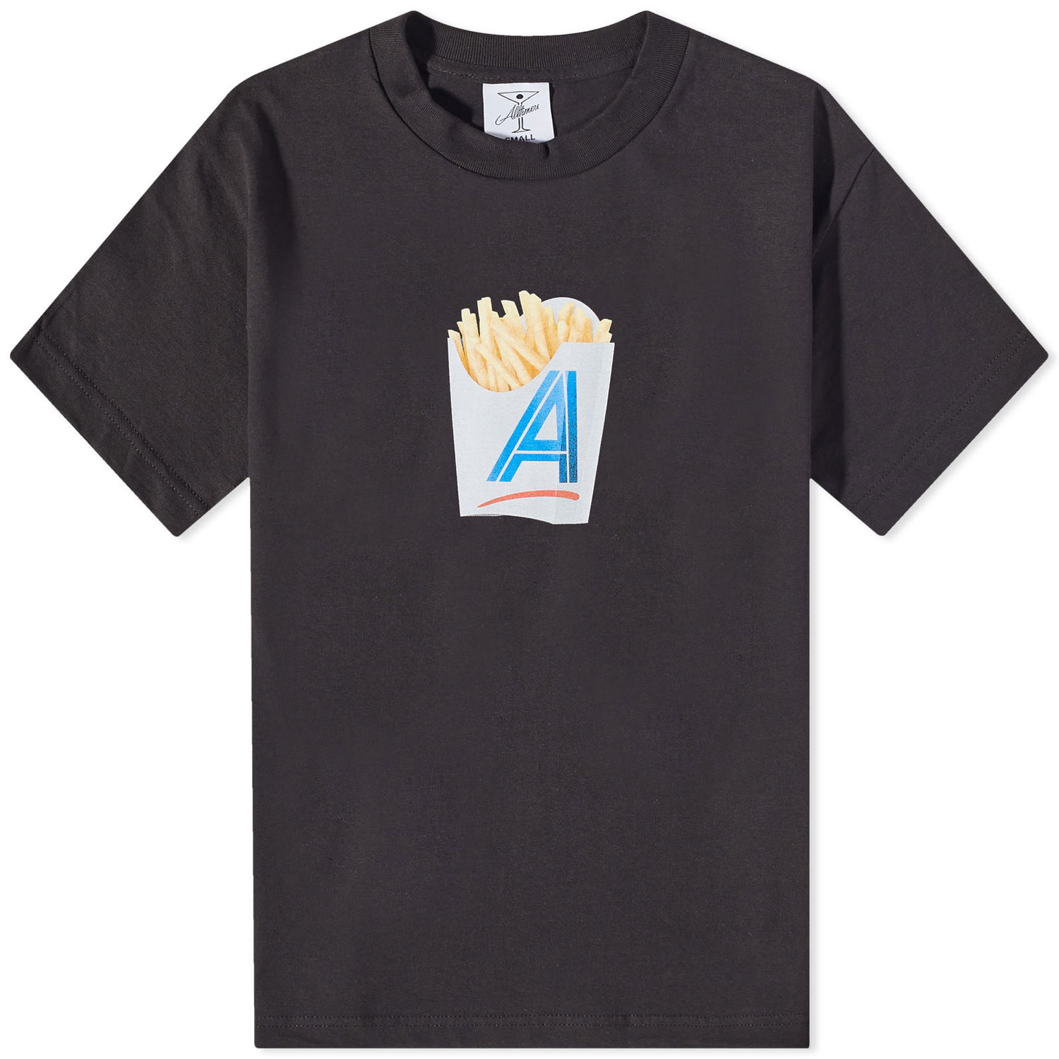 Majica Alltimers Fried Tee Črna | AT-SP23-TSHIRT-06-BLK, 0