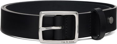 Pasovi rag & bone Rag & Bone Leather Boyfriend Belt Črna | W272162DP, 3