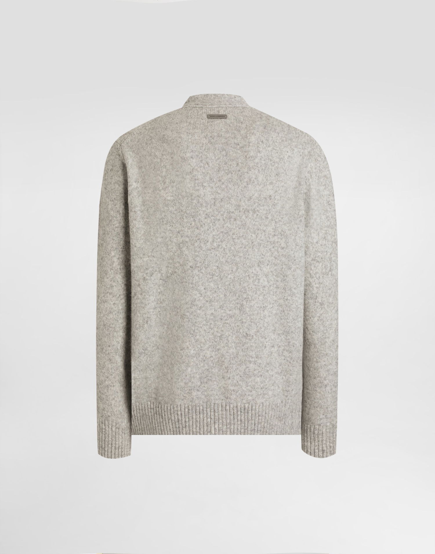 Pleteni pulover Dolce & Gabbana Dolce & Gabbana Buttoned Cardigan Siva | GXV76TJFMIMN0038, 1