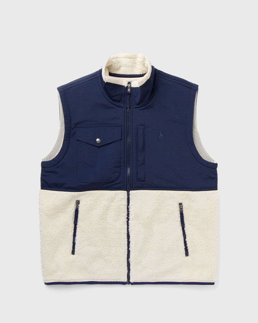Telovnik Polo by Ralph Lauren Sleeveless Full Zip Vest Modra | 710854959008