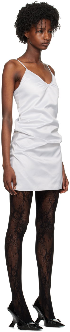 Obleke We11done We11done Draped Slip Mini Dress Siva | WD-OP1-23-124-W-SV, 1