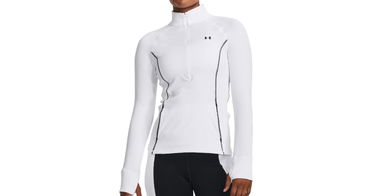 Oblačila Under Armour Train CW 1/2 Zip Bela | 1379886-100, 1