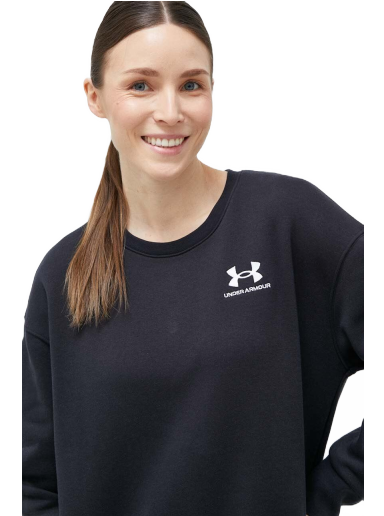 Pulover Under Armour Essential Fleece Crew Črna | 1373032