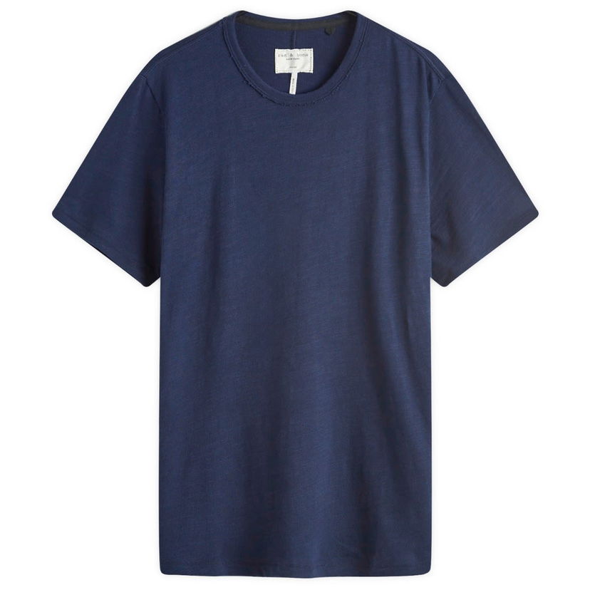 Majica rag & bone Flame T-Shirt Mornarica | MBC22FT039TL39-NVY
