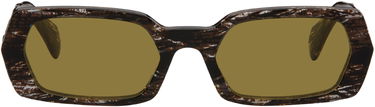 Sončna očala RETROSUPERFUTURE RETROSUPERFUTURE 'L'Altro' Sunglasses Rjava | JUE, 0